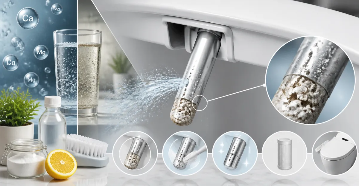 How Water Hardness Causes Bidet Nozzle Buildup – Ultimate Cleaning Guide