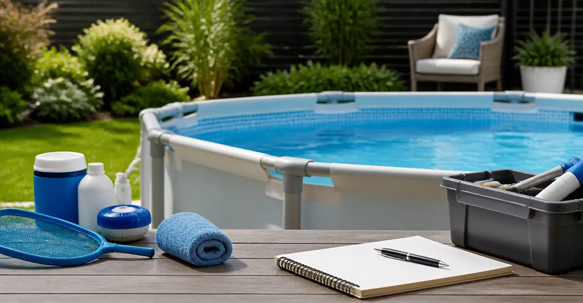 How to Set Up a Weekly Cleaning Schedule for Above‑Ground Pools