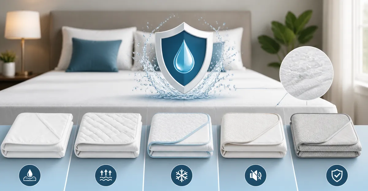 SafeRest vs PlushDeluxe vs Utopia vs Hanherry vs Elegear: Best Waterproof Mattress Protector