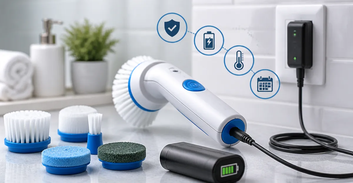 Spin Scrubber Battery Charging: Best Practices & Safety