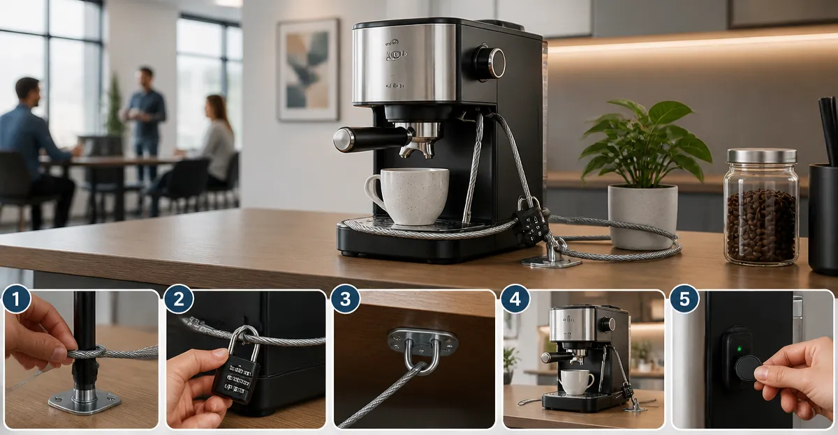 How to Theft‑Proof Your Compact Espresso Machine in Shared Spaces