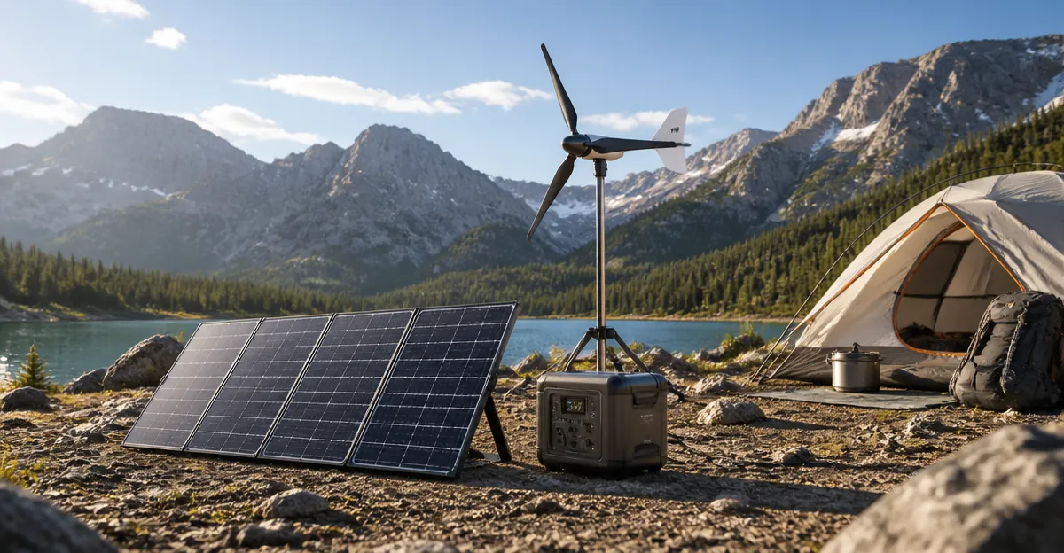 How to Set Up a Hybrid Solar and Micro Wind Kit for Remote Camping