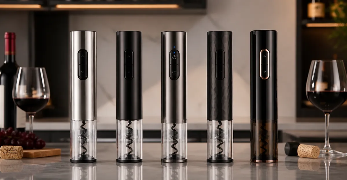 Top 5 Electric Wine Openers Compared: Features, Price, and Performance