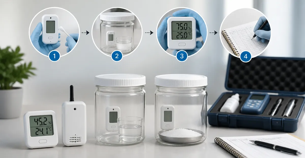 How to Seasonally Calibrate Hygrometers and Wireless Sensors