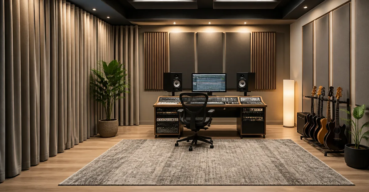 12 Best Acoustic Rugs and Curtains for Studio Soundproofing