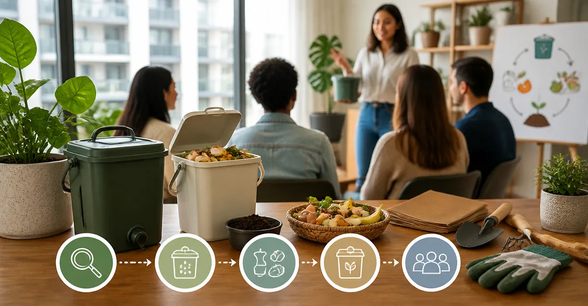 How to Create an Apartment Composting Workshop Curriculum