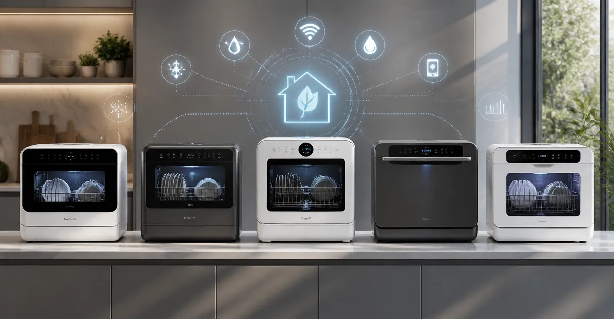 Top 5 Countertop Dishwashers Compared: Features, Price, and Best Use Cases