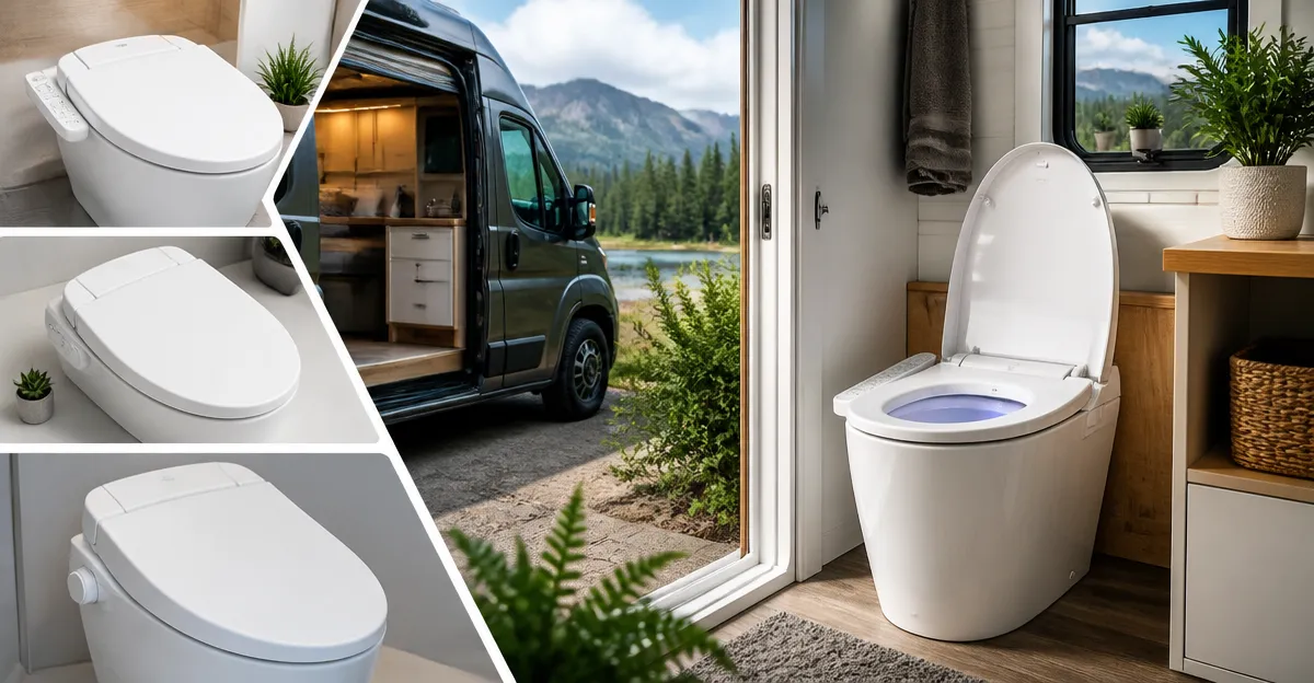 9 Best Compact Bidet Seats for Tiny Homes, Vans & RVs