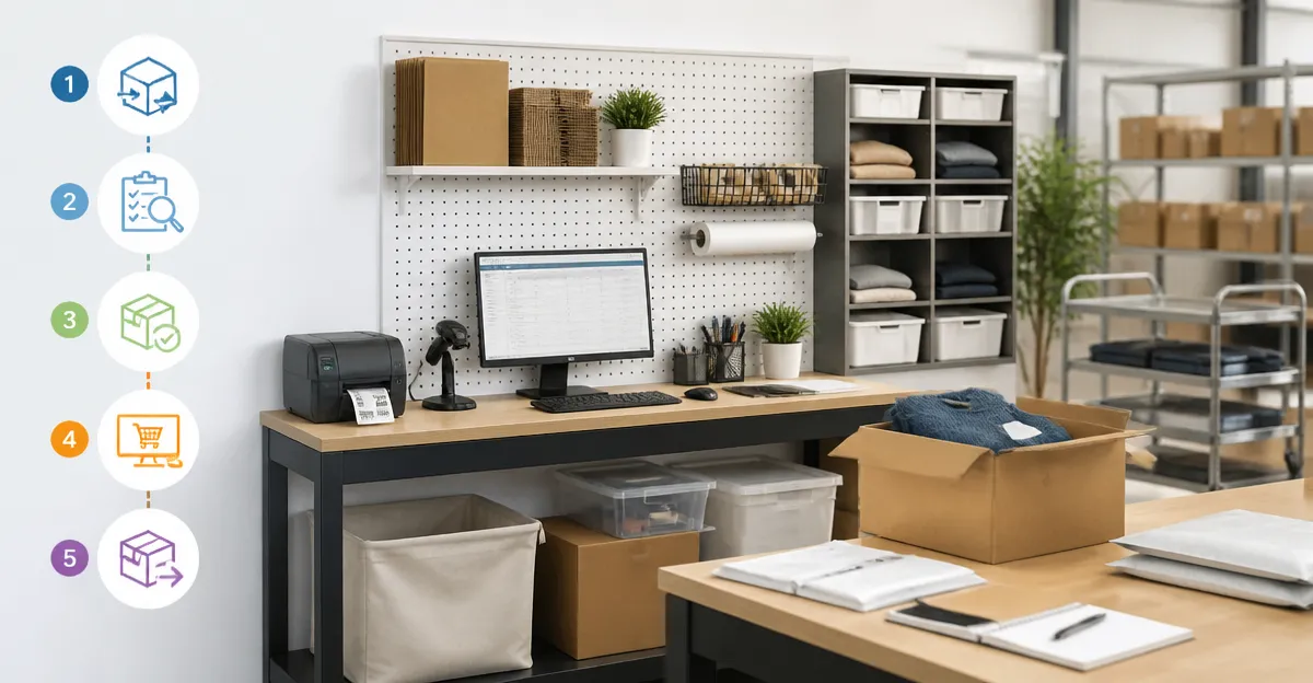 How to Design an Efficient Returns Processing Station Layout