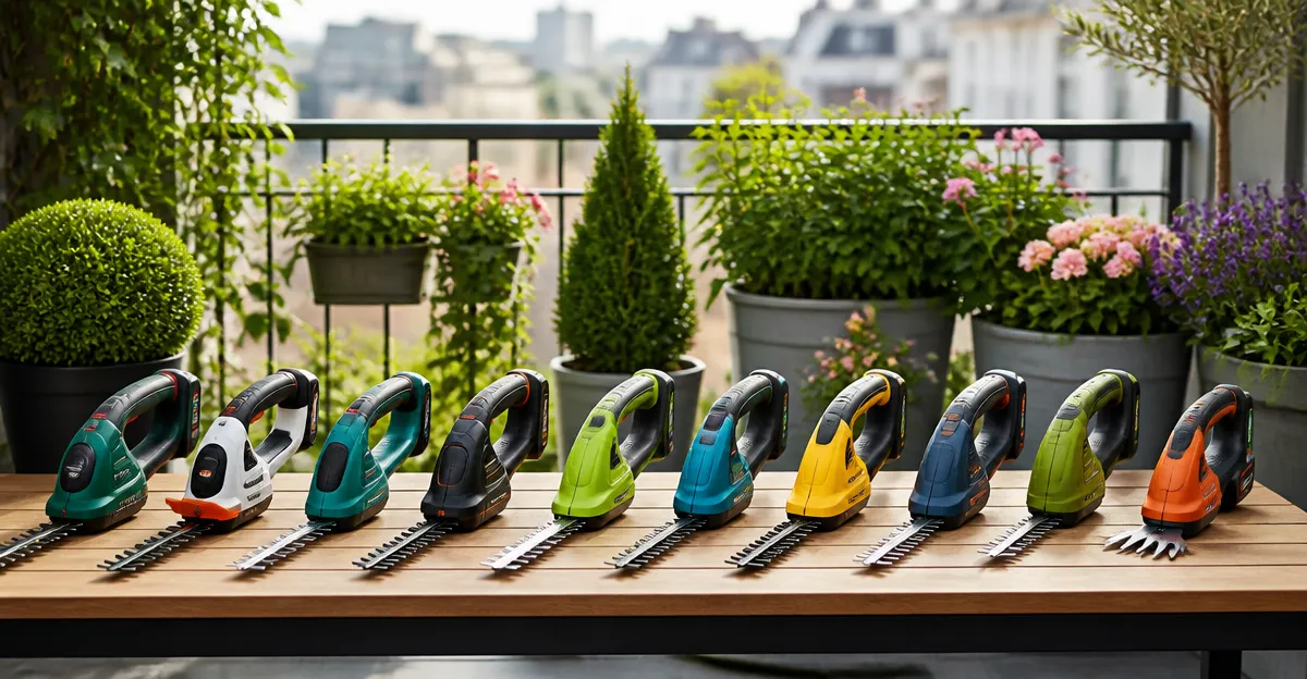 Top 10 Compact Cordless Hedge Trimmers for Balcony Shrubs