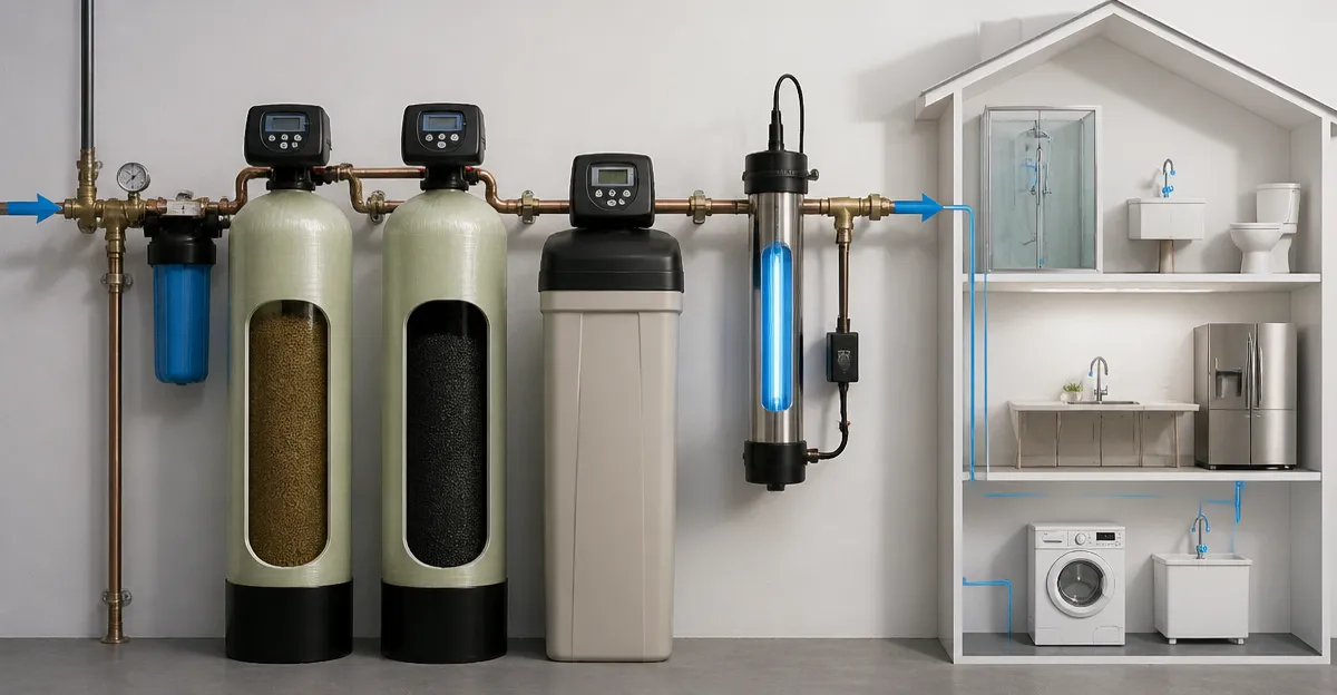 Integrate UV Disinfection with Iron Filters & Softeners