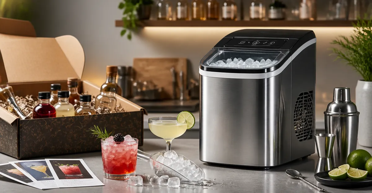 Compact Ice Makers for Cocktail Subscription Boxes: Ultimate Guide