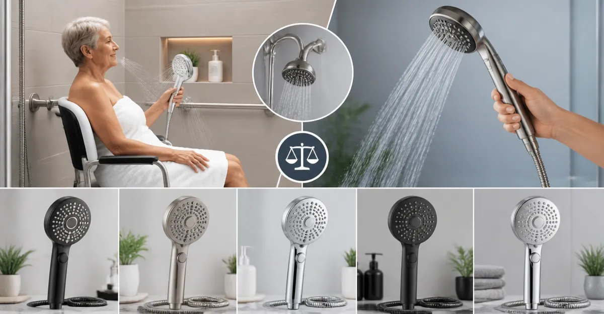 Best Handheld Shower Heads 2026: SR SUN RISE vs HOPOPRO, Moen, Briout, AquaCare
