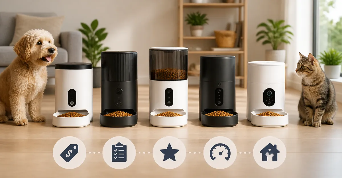 Amazon Pet Feeder Comparison Guide 2026