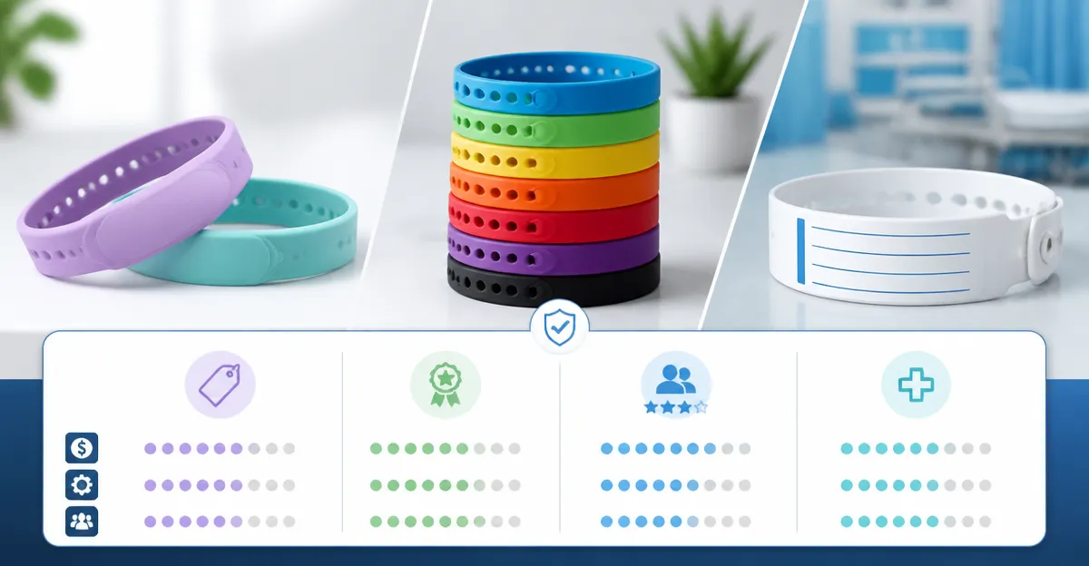 Liliful, Brandwinlite & Wristall Wristband Comparison