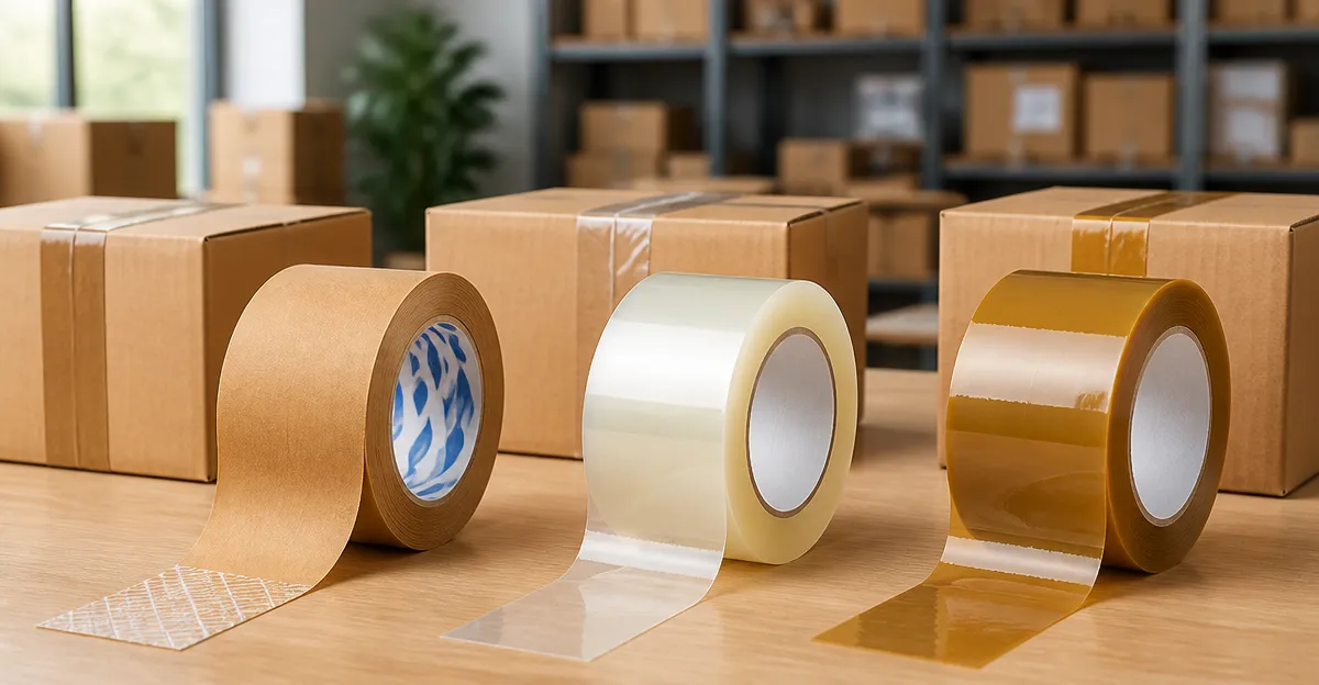 Bulk Shipping Tape Buying Guide: Gummed vs Acrylic vs Hot Melt