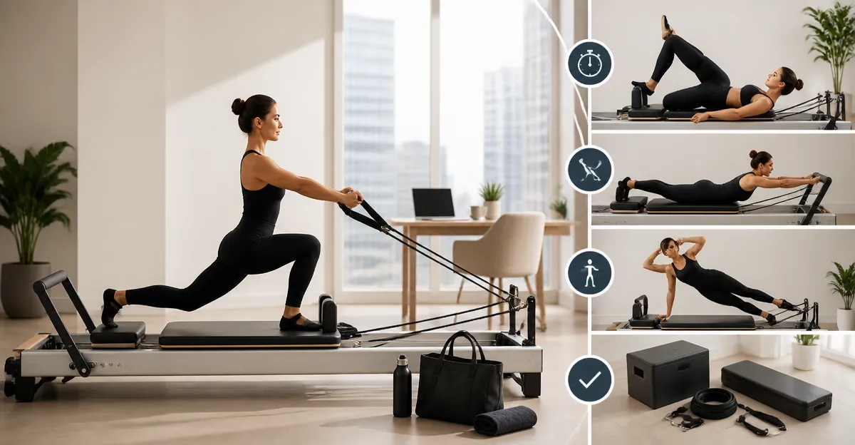 How to Do 20-Minute Reformer Workouts for Busy Professionals