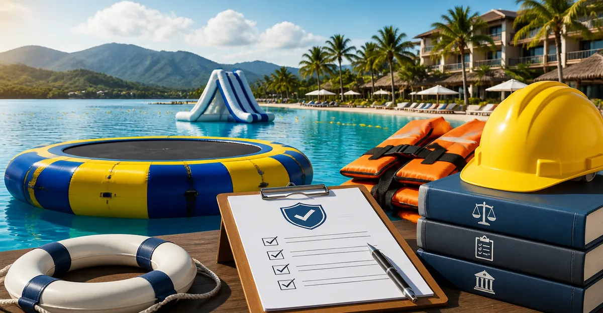 Complete Guide to Commercial Water Trampoline Regulations for Resorts