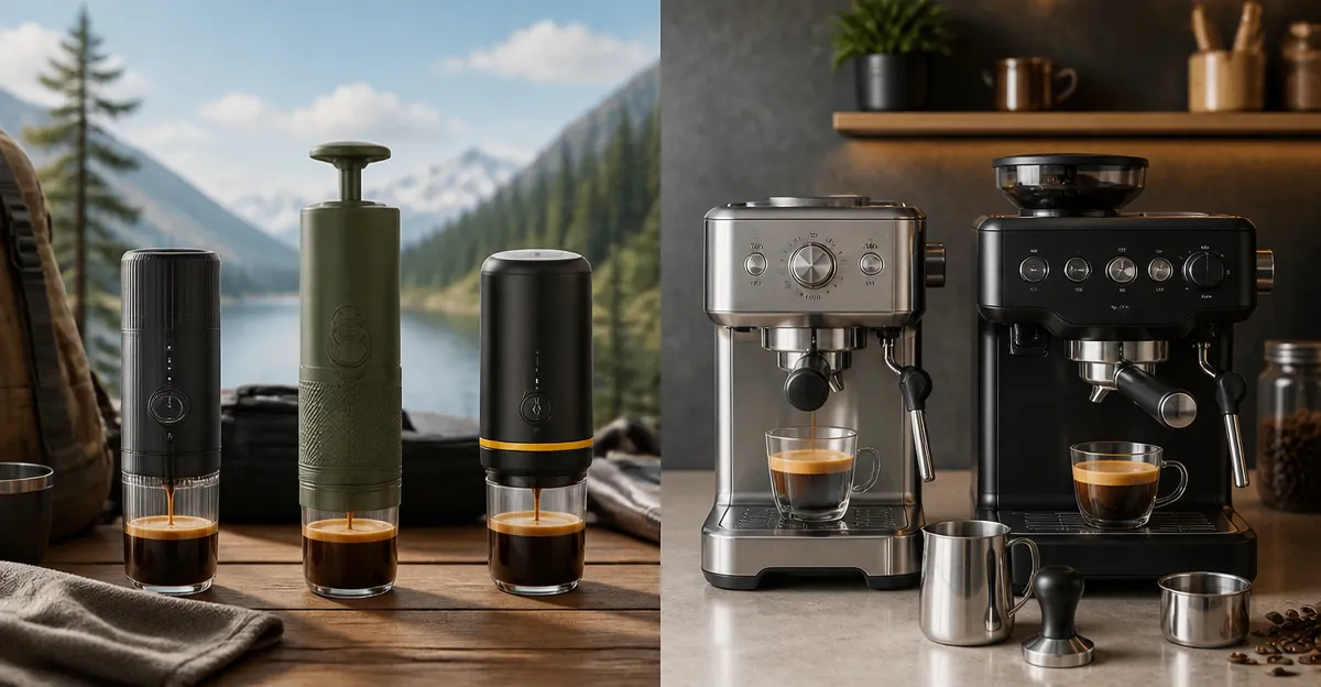 Portable vs Plug‑In Espresso Machines: In‑Depth Amazon Comparison
