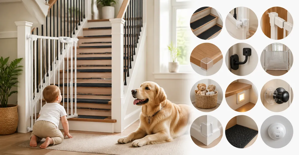 12 Essential Child and Pet Stair Safety Solutions