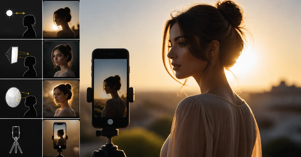 Master Edge and Backlight Portraits with Smartphone