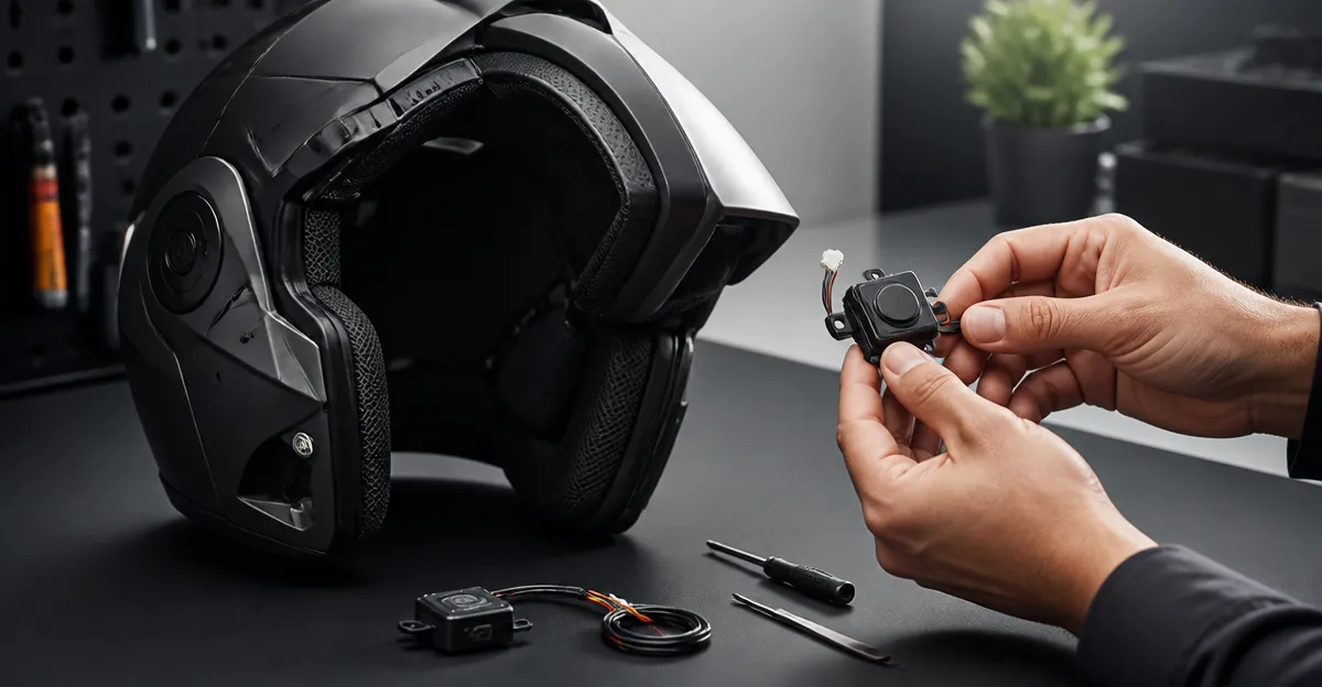 How to Retrofit a Crash Sensor into a Foldable Helmet (DIY)