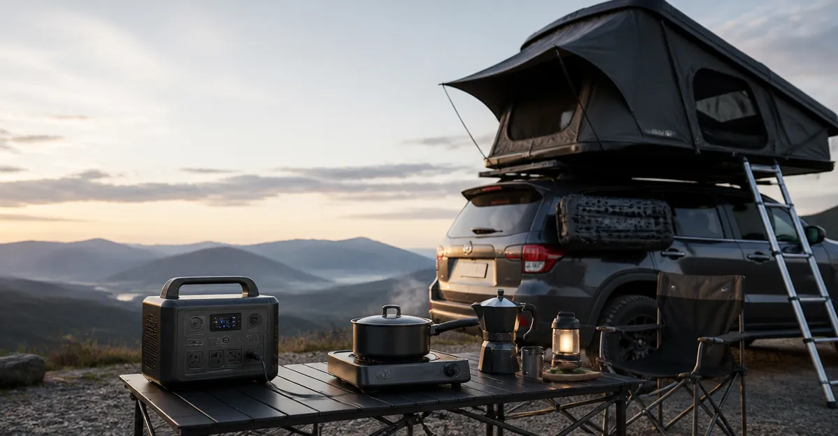 10 Best Portable Power Stations for Rooftop Tent Cooking Setups