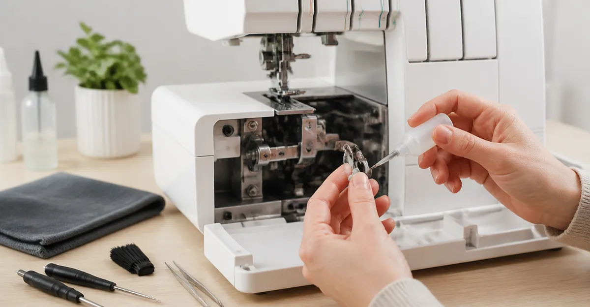 How to Clean and Oil Serger Loopers at Home