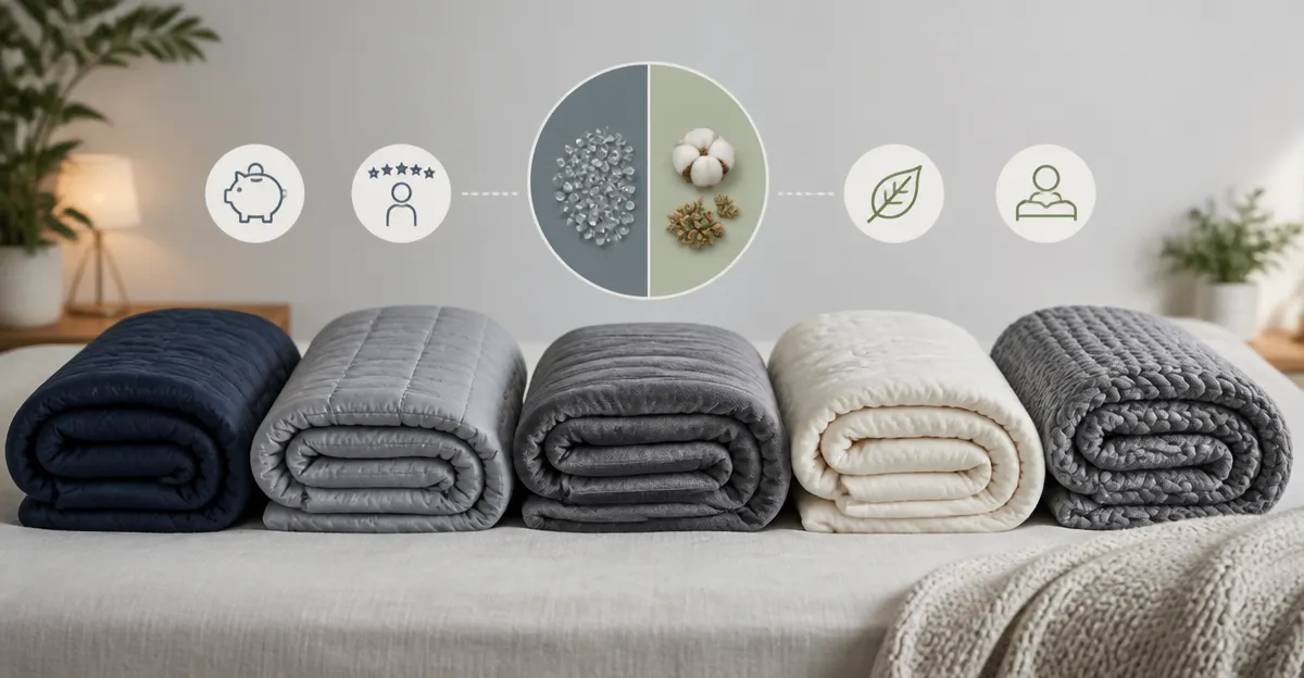 Weighted Blanket Comparison: Baloo, Aricove, Wellfeel & Bearaby