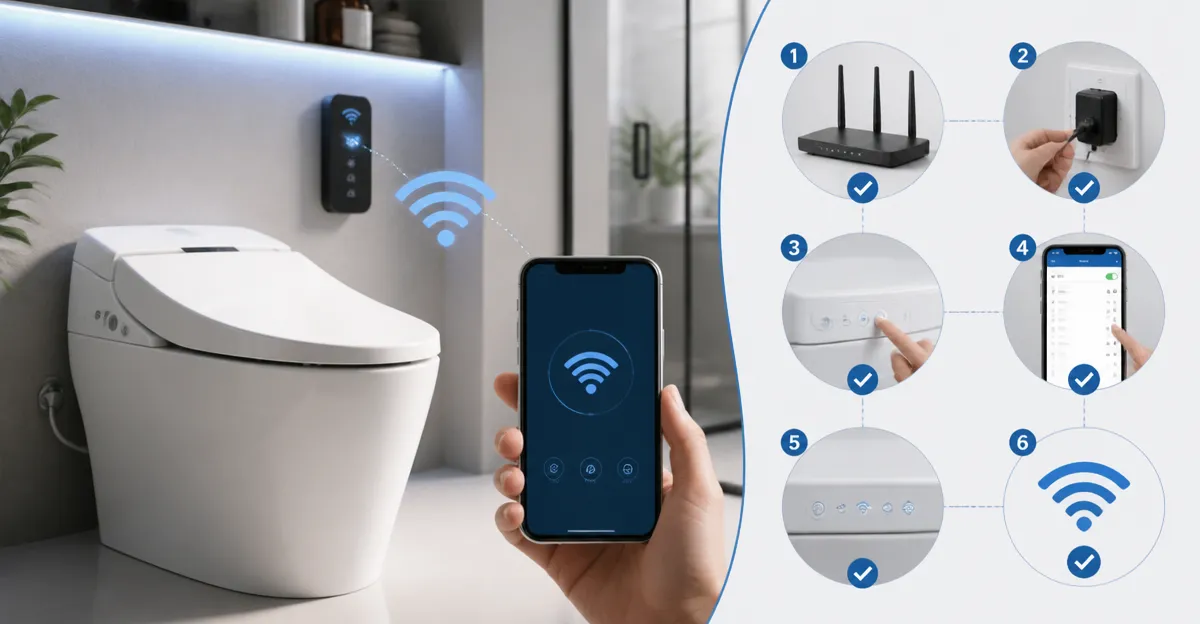 How to Troubleshoot Wi‑Fi Bidet Seat Connection: Step‑by‑Step Fixes