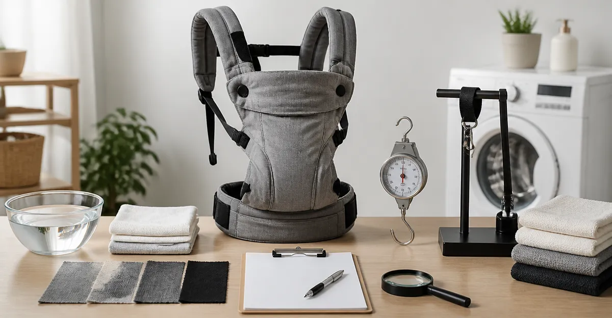How to Test Baby Carrier Fabric Durability at Home