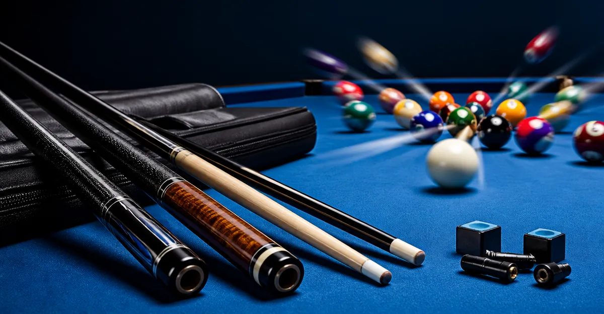 Advanced Cue Selection for Break and Jump Shots
