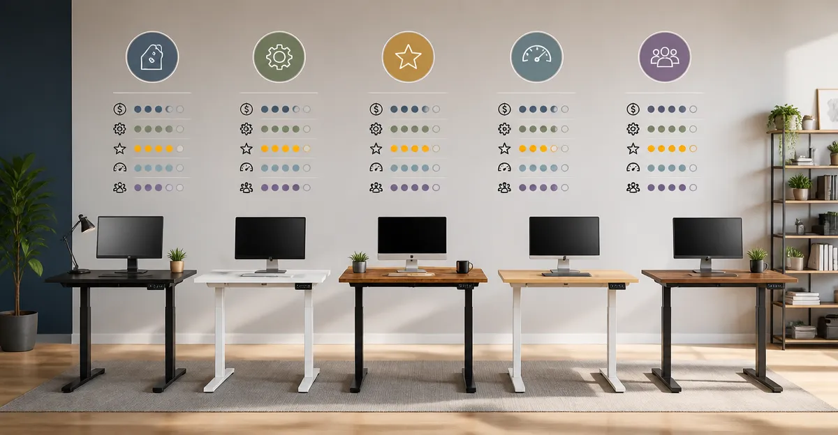 Top 5 48x24 Standing Desks Compared – Features, Price, and Reviews