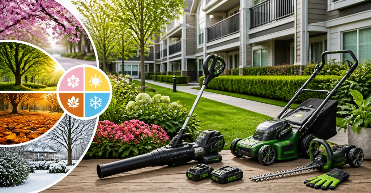 Seasonal Yard Care Schedule for Condo Owners