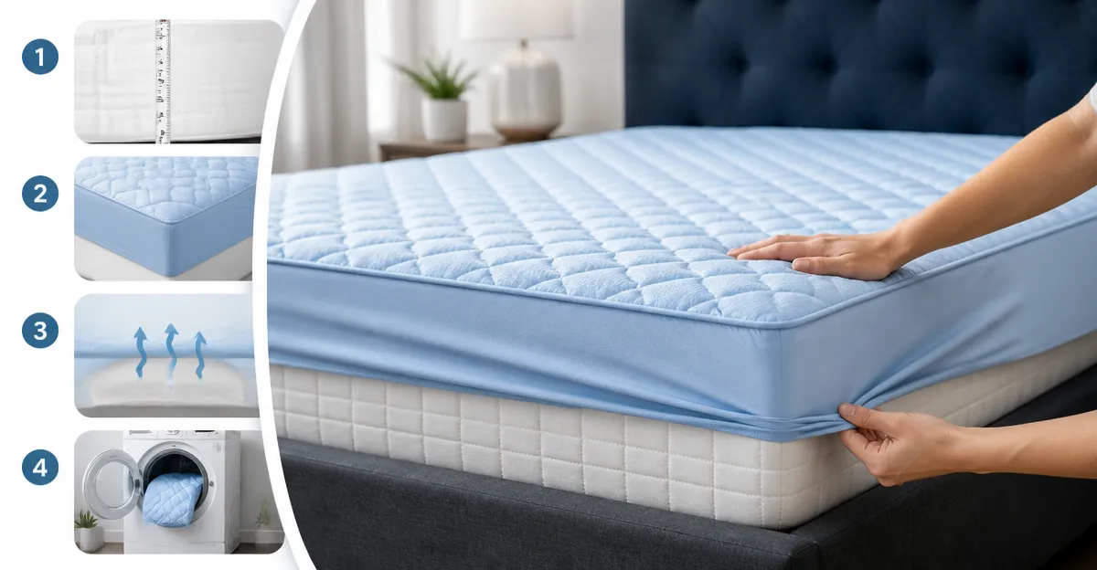 How to Ensure Your Cooling Mattress Pad Fits