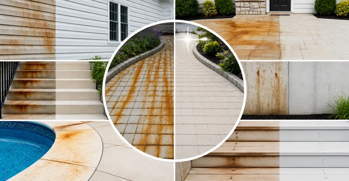 10 Real Homeowner Case Studies: Iron Stain Removal Transformations