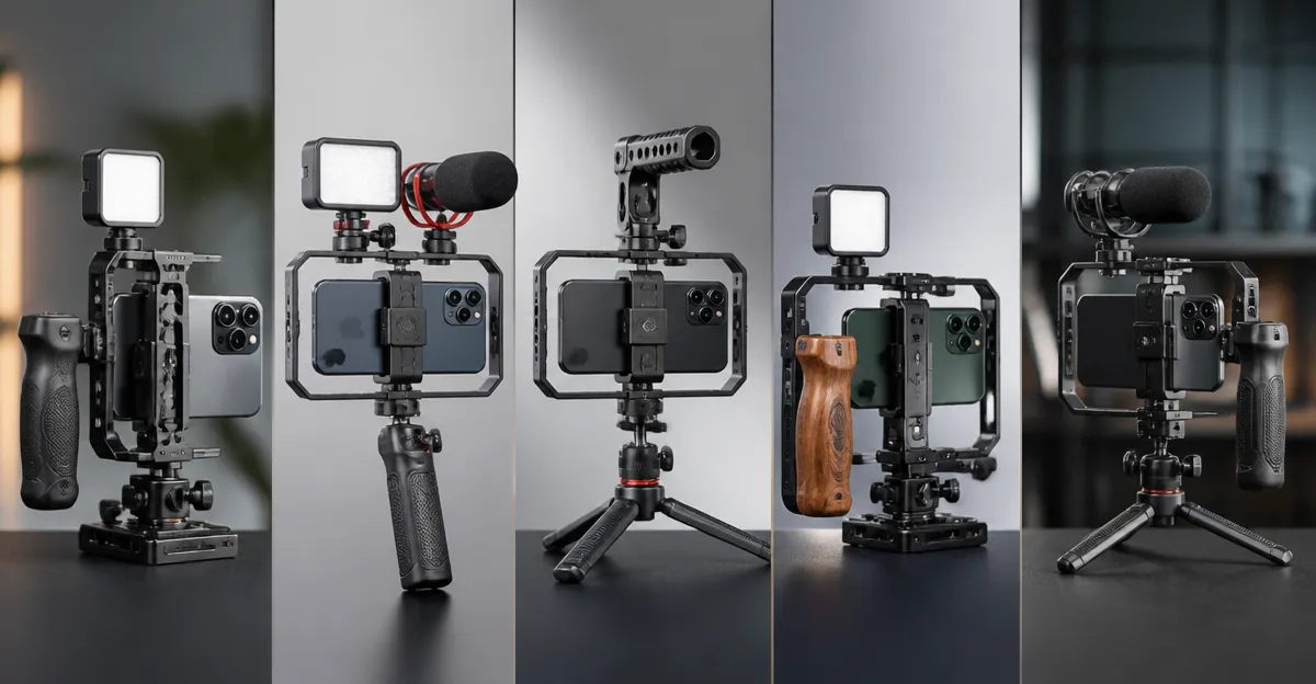 Smartphone Video Rig Comparison: SmallRig, Neewer, Zeadio, and Leftfoto