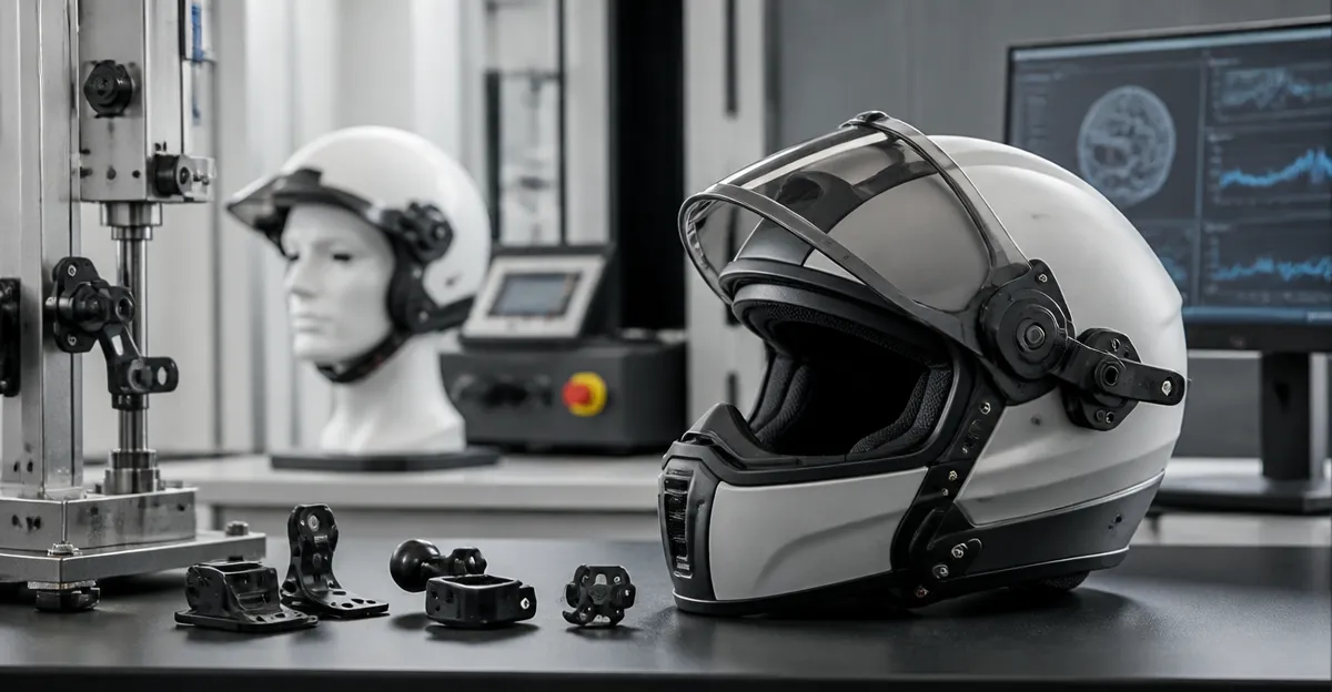 How to Certify Aftermarket Visor Mounts for Foldable Helmets