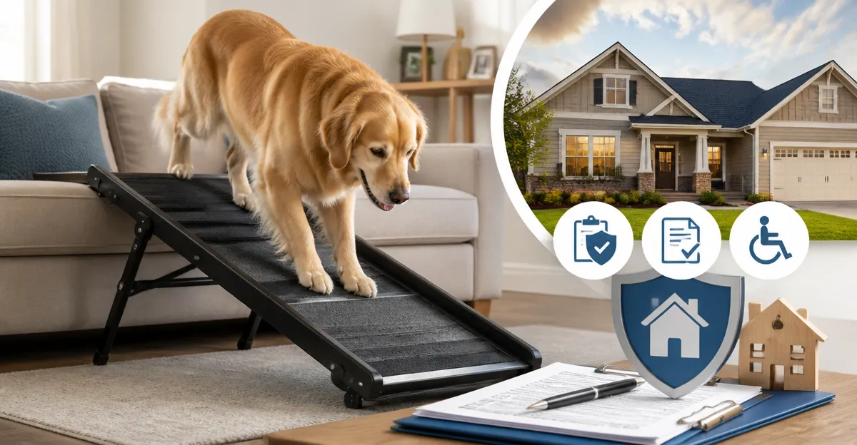 Does Homeowners Insurance Cover Dog Ramps and Mobility Modifications?