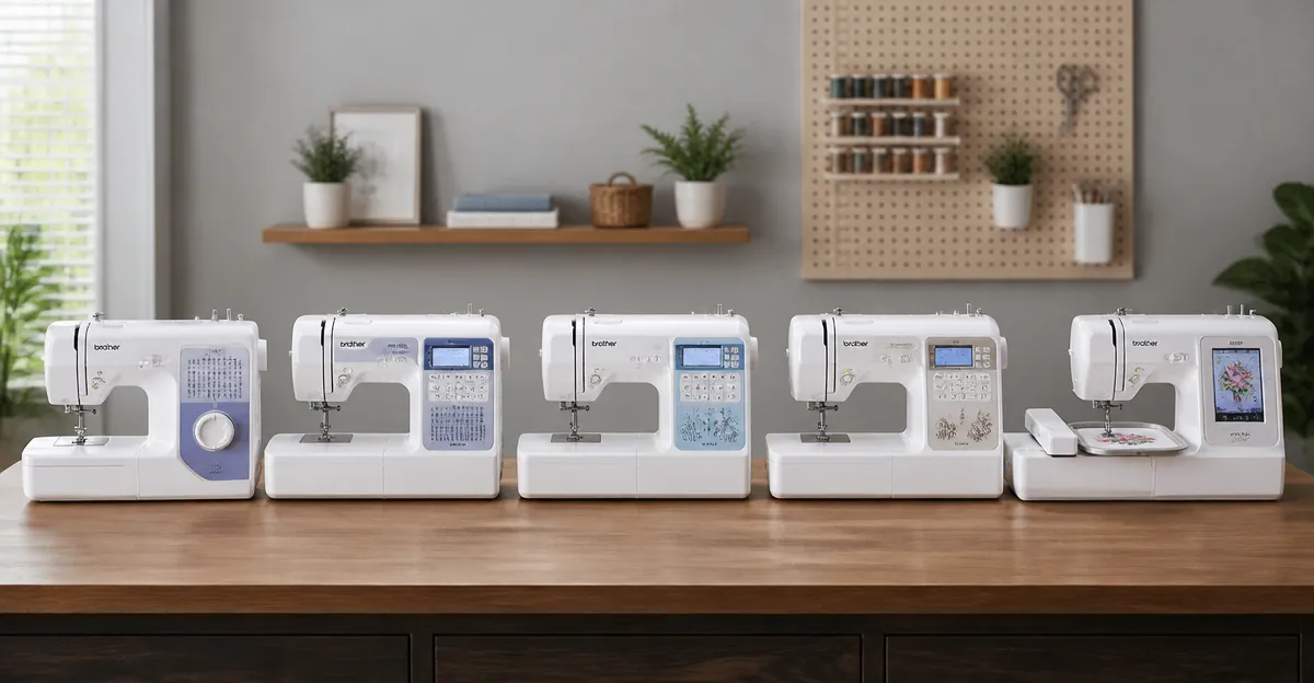 Brother Sewing Machines Comparison: XM2701, CS7000X, CS5055, SE700, PE900