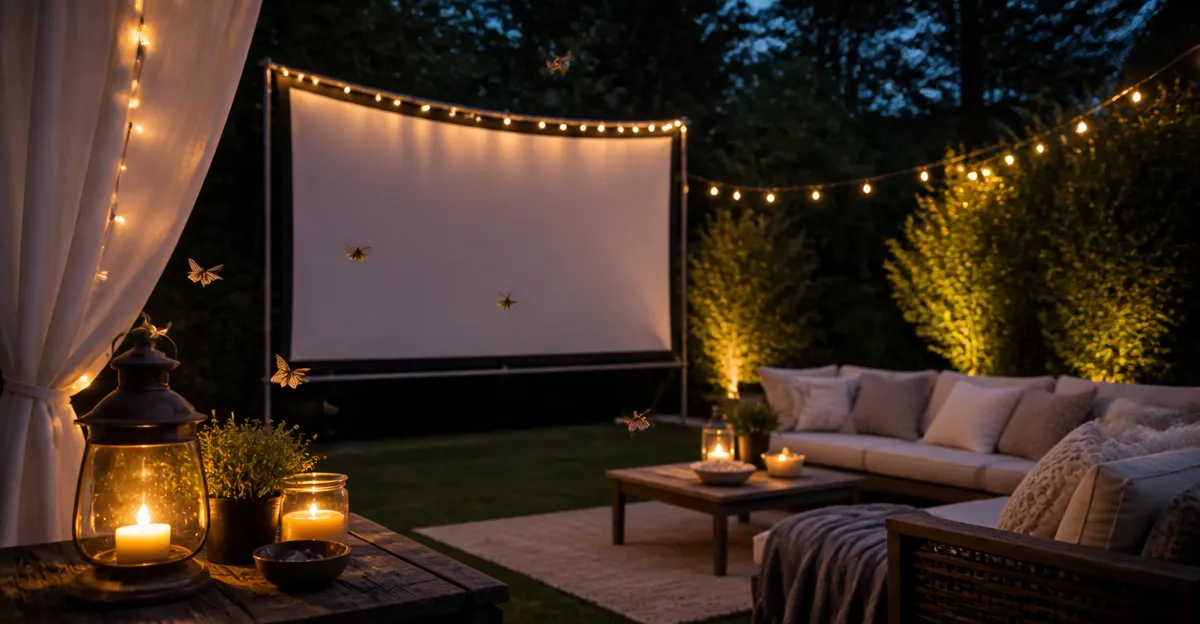 How to Keep Moths Away from Your Outdoor Movie Night