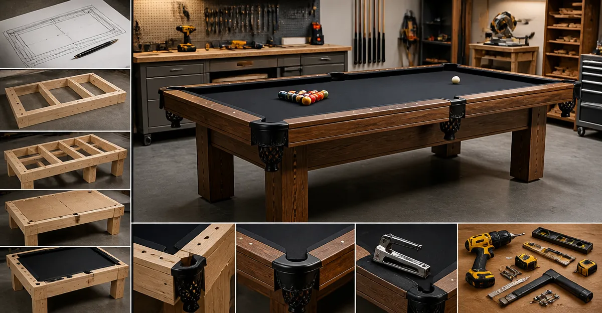 How to Build a Pool Table: DIY Step-by-Step Guide