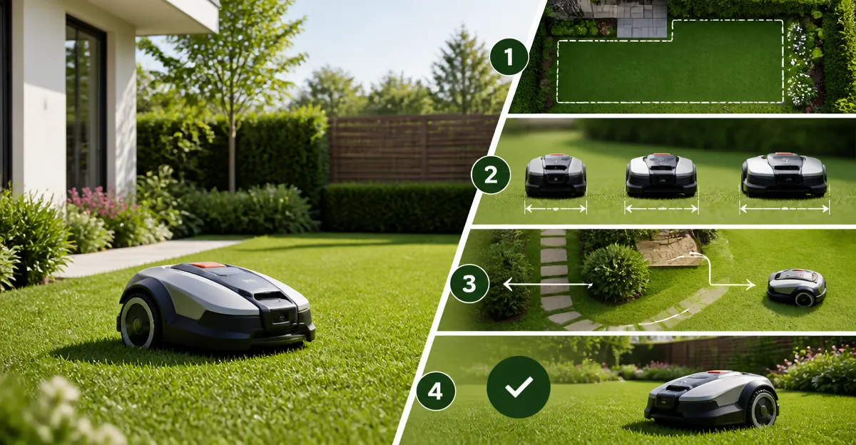 How to Choose the Best Robot Mower Cutting Width for Your Small Yard