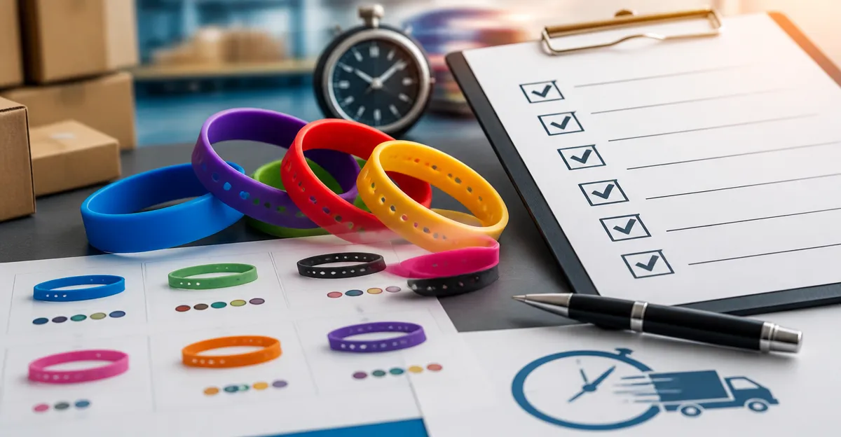 Last-Minute Custom Wristbands: 10-Step Rush-Order Checklist