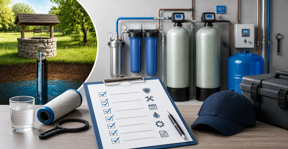 What to Include in a Well Water Treatment Maintenance Contract: Complete Guide & Checklist