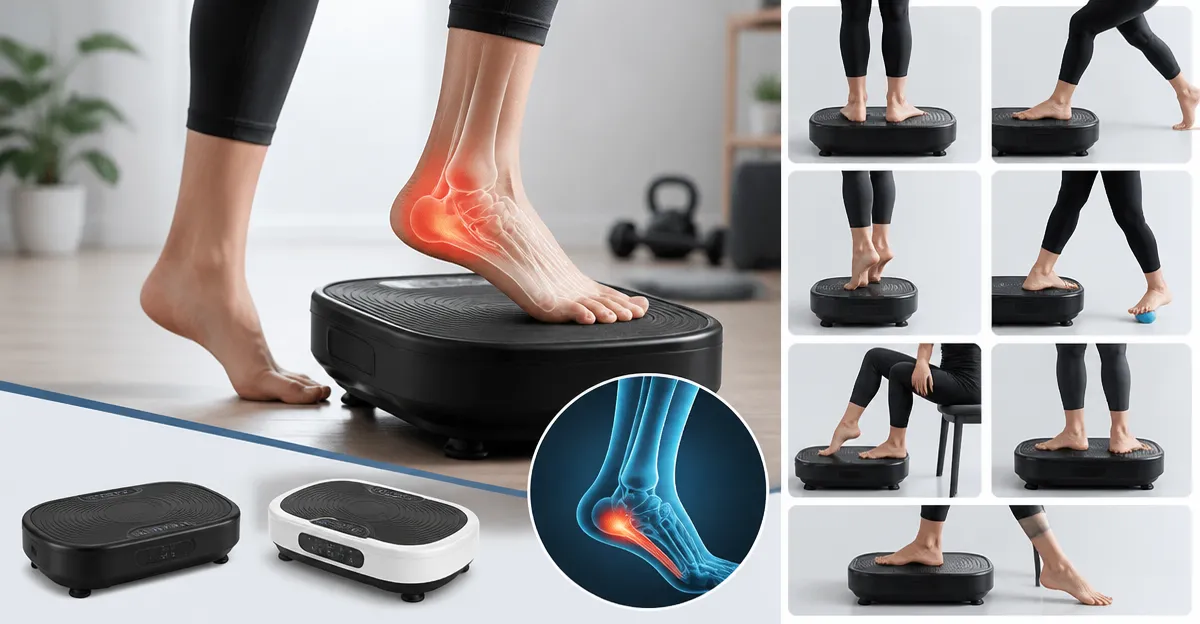 How to Use a Vibration Plate for Plantar Fasciitis: 7 Safe Exercises