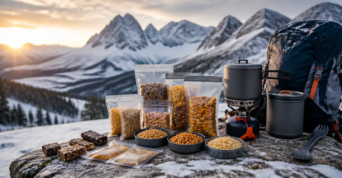 Ultralight Multi-Day Winter Meal Prep Guide for Backpacking