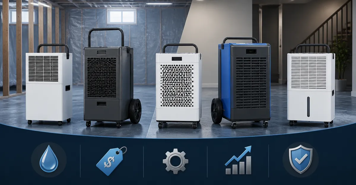 AEOCKY vs KNKA vs Airzentti vs Waykar: 80‑Pint Dehumidifier Showdown