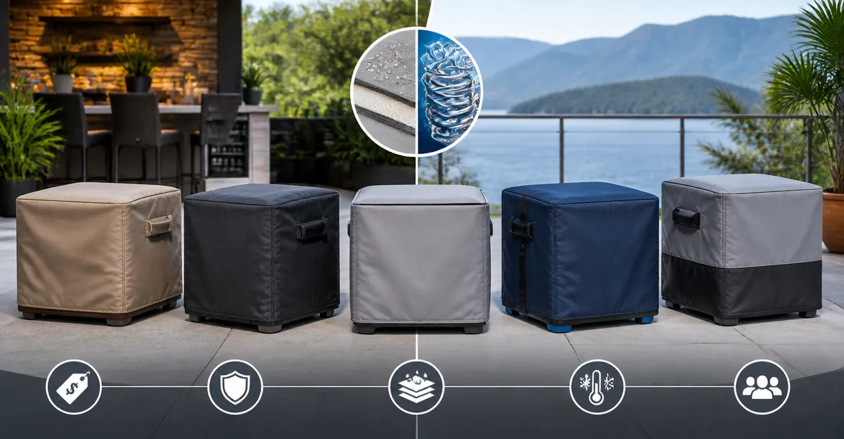 Top Patio Cooler Covers Compared: Price, Features, and Performance