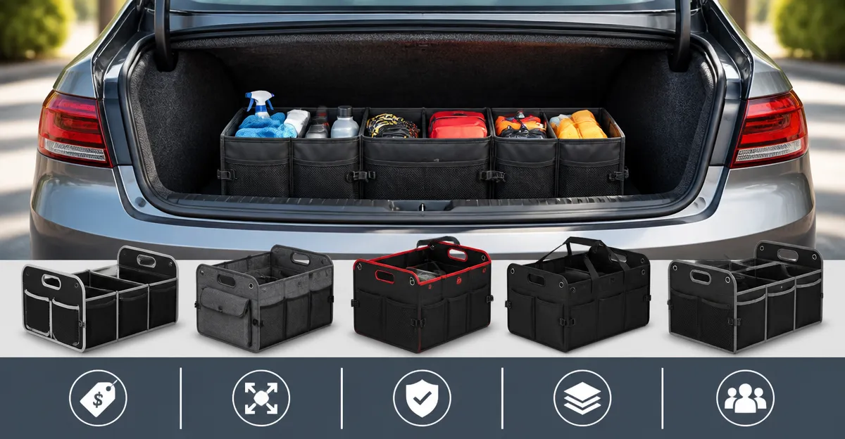 Best Foldable Trunk Organizers 2024: Detailed Comparison and Buying Guide